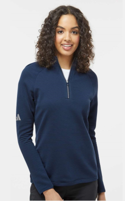 Adidas A589 - Chandail Spacer à glissière ¼ pour femmes
