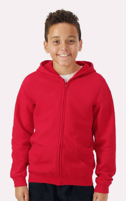 Gildan 18600B - Heavy Blend™ Youth Full-Zip Hooded Sweatshirt