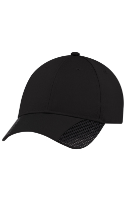 AJM International 5989M - Polycotton / Faux Carbon Fibre 6 Panel Constructed Full-Fit