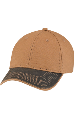 AJM International 7K638M - Weathered Polycotton / Duck Canvas 6 Panel Constructed Full-Fit