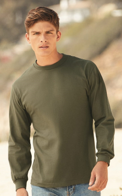 American Apparel 1304 - T-shirt à manches longues en coton épais