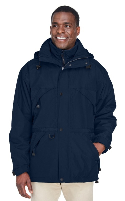 North End  88007  -  Adult 3-in-1 Parka with Dobby Trim
