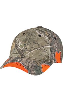 AJM International 8B193M - Mossy Oak Break-Up® :: Realtree  XTRA® 6 Panel Constructed Contour (Distressed)