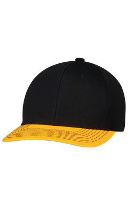 AJM International 8F010M - Deluxe Chino Twill, 6 Panel Constructed Pro-Round