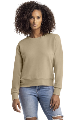 Next Level Apparel  9084  -  Pour femme' Laguna Sueded Chandail en molleton