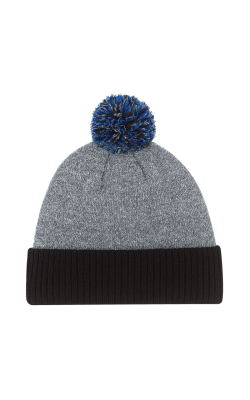 AJM International 9P184M - Acrylic Cuff Toque (Pom Pom 8cm)