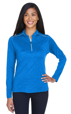 CORE365 CE401W - Chandail à glissière un quart Kinetic pour femmes