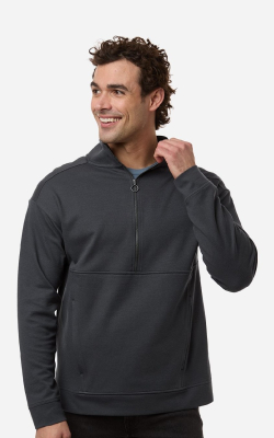 North End NE220 - Pull ottoman Mantra à demi-zip pour homme