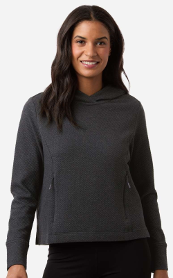 North End NE729W - Women's Spirit Textured Hooded Pullover