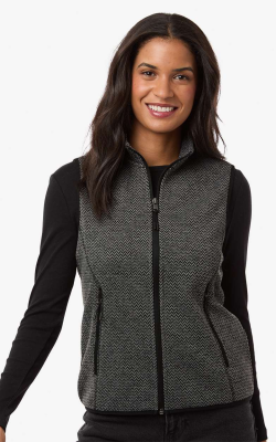 North End NE731W - Women's Jasper Jacquard Fleece Vest