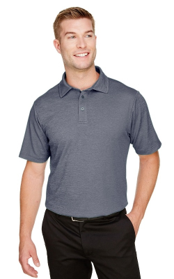 Devon & Jones  DG22  -  Men's CrownLux Performance Address Mlange Polo