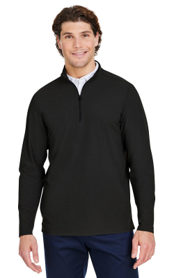 Devon & Jones DG410 - Chandail soudé à glissière un quart Windsor CrownLux Performance®