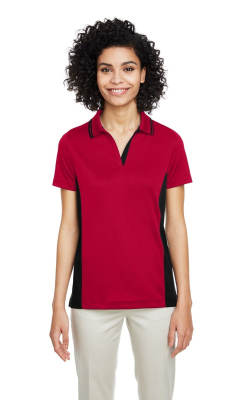 Harriton  M386W  -  Ladies' Flash Snag Protection Plus IL Colorblock Polo