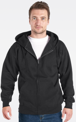 Ideal ID18600- Unisex Zipper Fleece Hood