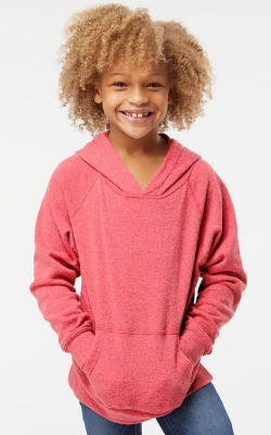 Independent Trading Co. PRM15YSB - Youth Special Blend Raglan Hooded Pullover