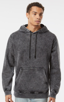 Independent Trading Co. PRM4500MW - Midweight Mineral Wash Hooded Sweatshirt