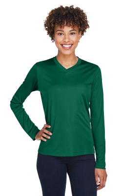 Team 365 TT11WL - T-shirt à manches longues Zone Performance pour femmes