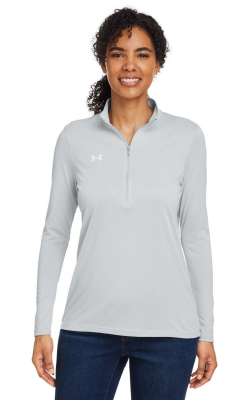 Under Armour 1376862 - Chandail à fermeture à glissière demi-zip Team Tech pour femmes