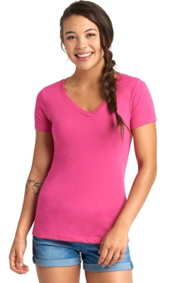 Next Level 1540 - T-shirt à col en V Ideal pour femmes