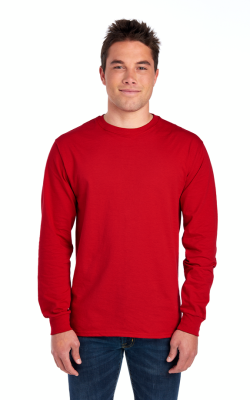 Fruit of the Loom 4900 - T-⁠Shirt à Manches Longues HD Cotton™ Unisexe