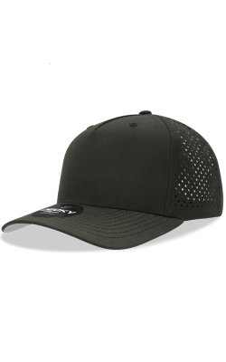 Decky 6225 - Casquette Performance Perforée Structurée 5 Panneaux Profil Moyen