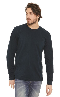 Next Level 6411 - T-shirt Unisexe à manches longues avec finition de suède