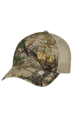 AJM International 6Y837M -Polycoton Brossé Délavé à l'Enzyme / Filet en Nylon Souple - "Realtree XTRA®"