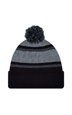 AJM International 9M069M - Acrylique - Tuque à rebord (Pompon 8cm)