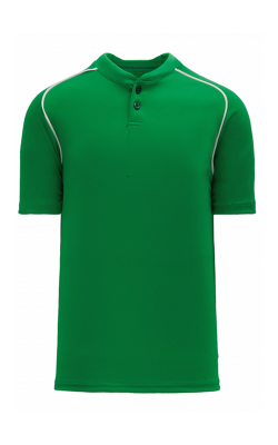 Athletic Knit BA1344 - Chandails de baseball à deux boutons Adulte & Junior