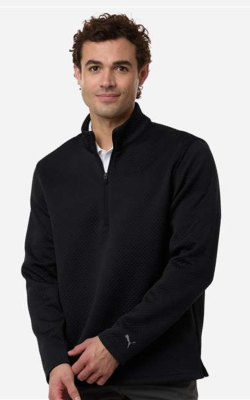 Puma Golf 638595 - Pull Pebble à fermeture éclair quart de tour pour homme