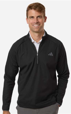 Adidas A2027 - Men's Ultimate365 Wind Quarter-Zip Pullover
