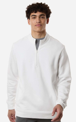 Adidas A721 - Pull polaire à quart de zip pour homme