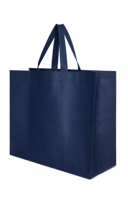 Ideal Bags  ID1516- REUSABLE Non Woven Shopping Grocery Totes Bags Eco-friendly Party Favors Bag, School, Gift, Promotional Event etc. (15 x 16 x 7.5 in)