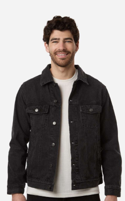 Harriton M75 - Veste en jean Cooper pour homme