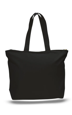 Ideal Bags ID600 - 20L Jumbo Heavy Canvas Zippered Tote bag