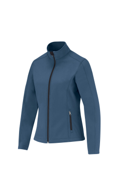 AJM International JF2211 Women's Performance Everyday Softshell Jackets :: 94% Polyester / 6% Spandex, 3-Layer Bonded Softshell