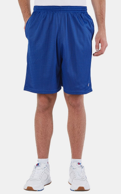 Champion S162 - Short en polyester avec mailles de 9 po avec poches