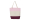 Maroon/ Natural/ Light Pink