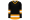Black-Gold-White