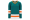 Pacific_teal-White-Orange
