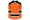Orange-Black-White