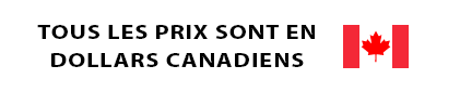 All Prices are in Canadian Dollars