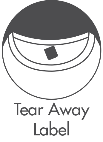 tear away label