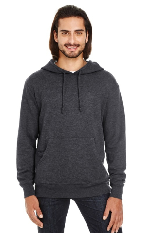 Threadfast  321H  -  capuchon avec ourlet de 1'' Triblend French Terry Hoodie